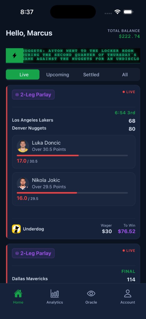 Unified Dashboard